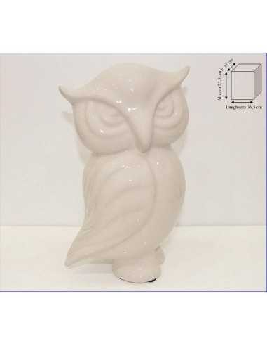STATUA GUFO TORTORA CM 25,5 ART.113534