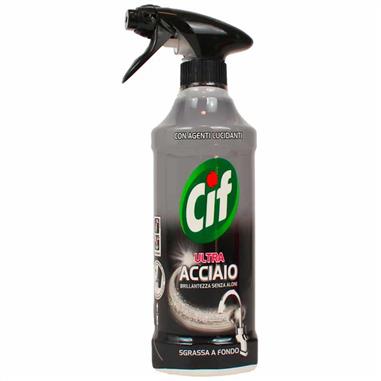CIF ULTRA ACCIAIO SPRAY 500 ML