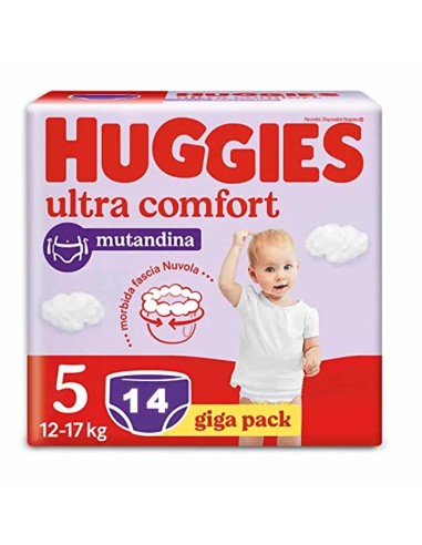 HUGGIES PANNOLINO MUTANDINA (5)12-17 KG JUNIOR