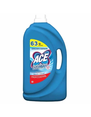 ACE LAVATRICE LIQUIDO PROFESSIONALE CLASSICO 63 LAVAGGI 