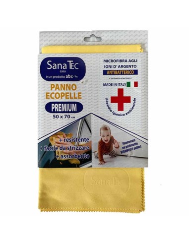 SANATEC PANNO ECO PELLE 50 X 70 ANTIBATTERICO 