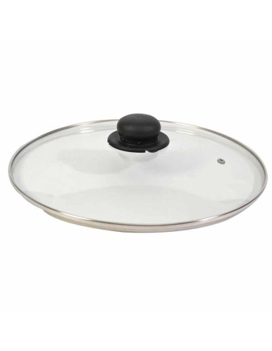 GNALI COPERCHIO VETRO TEMPERATO CON VALVOLA 28 CM