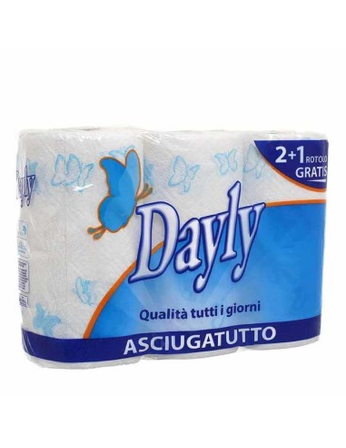 DAYLY 3 ROTOLI ASCIUGATUTTO CASA 