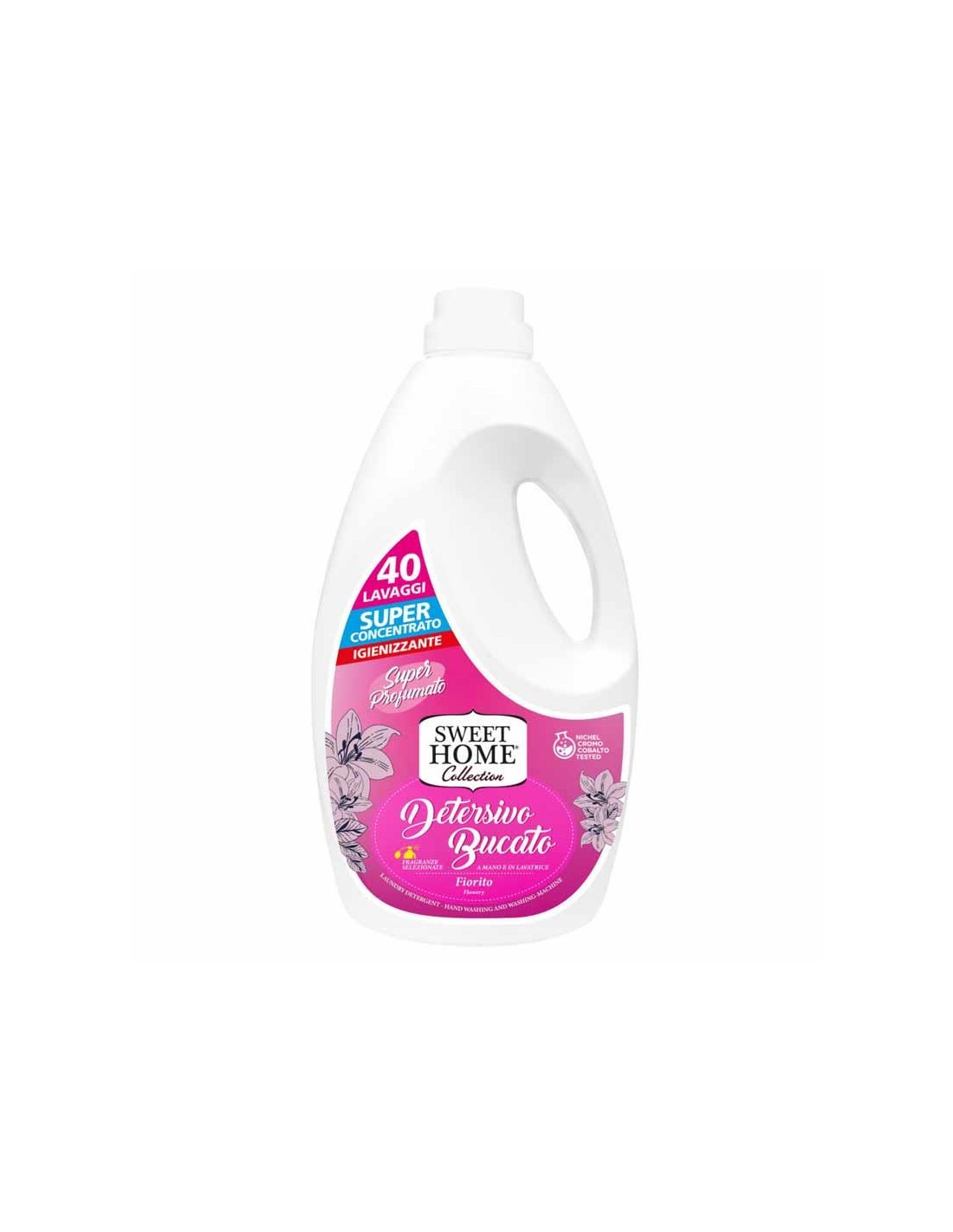 Sweet Home Detersivo Bucato Fiorito 40 Lavaggi 2 Lt