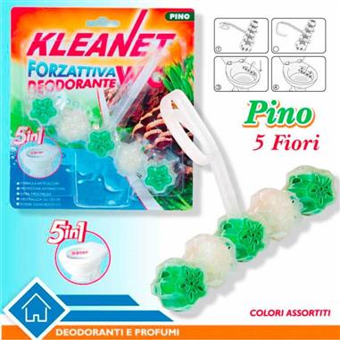 KLEANET DEODORANTE WC 5 IN 1 PINO  