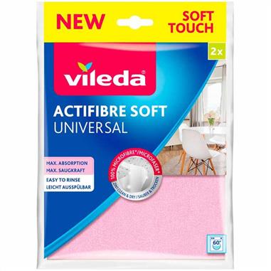 VILEDA PANNO ACTIFIBRE PANNO UNIVERSALE SOFT 2 PZ
