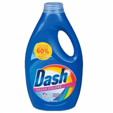 DASH COLORE LIQUIDO LAVATRICE 25 LAVAGGI 1250 ML