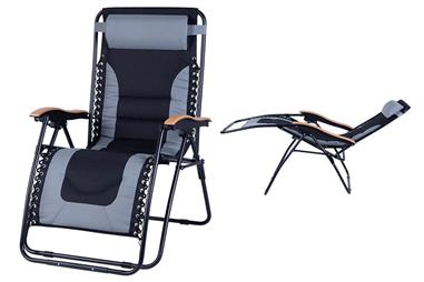 SEDIA A SDRAIO ZERO GRAVITY PRESIDENT KING GRIGIO