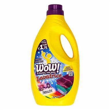 WOW LAVATRICE LIQUIDO TALCO E IRIS 1,850 ML