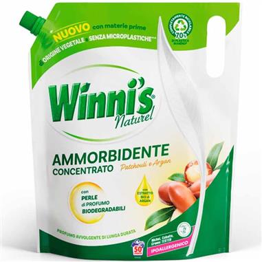 WINNI'S AMMORBIDENTE BIO NATURAL PATCHOULI E ARGAN 50 LAV.