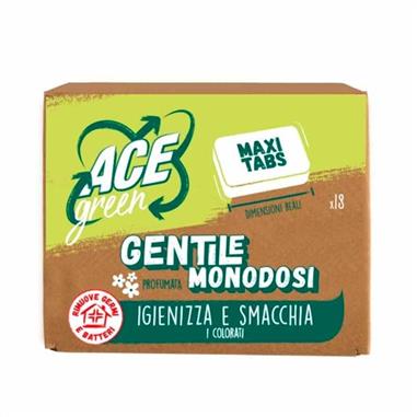 ACE GENTILE MAXI TABS MONODOSE IGIENIZZA E SMACCHIA 18 PEZZI