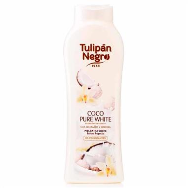 TULIPAN NEGRO BAGNOSCHIUMA PURE WHITE 650 ML