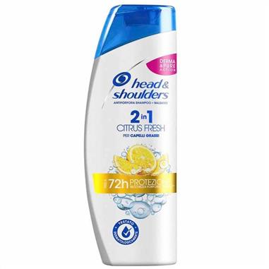 HEAD E SHOULDERS SHAMPOO 2 IN 1 CITRUS 540 ML