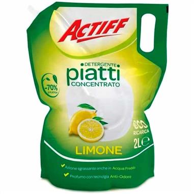 ACTIFF PIATTI ECO RICARICA CONCENTRATO LIMONE 2 LT