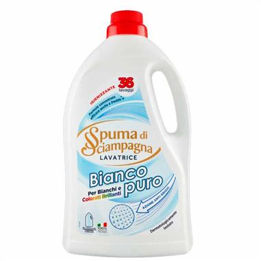 SPUMA DI SCIAMPAGNA LAVATRICE BIANCO PURO 36 LAVAGGI