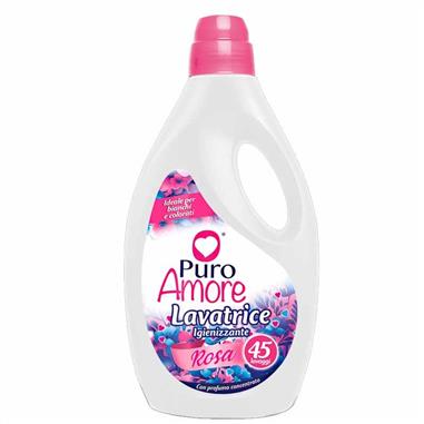PURO AMORE LAVATRICE IGIENIZZANTE ROSA 45 LAVAGGI 2025 LT