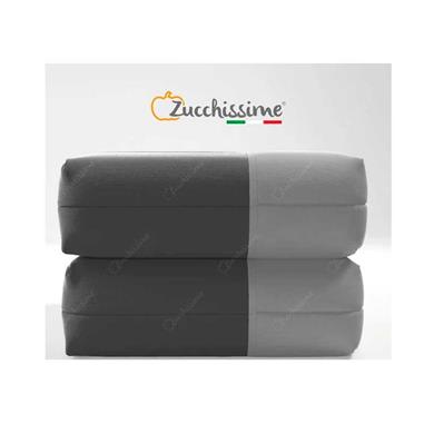 TRAPUNTA DOUBLE FACE TINTA UNITA 1 P/ 2 GRIGIO PERLA