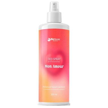 BIO HOUSE DEO SPRAY AMBIENTI E TESSUTI MON AMOUR 200 ML